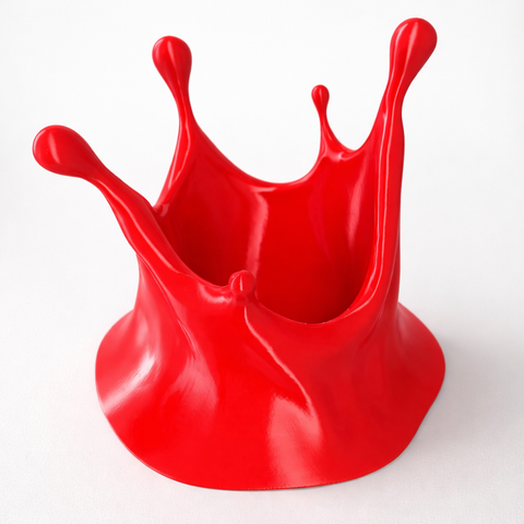 splash wine holder on a white background