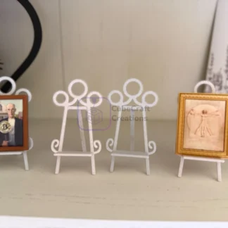 Masterpiece Easel — 1:6 Scale Miniature Art Display Easel