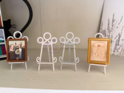 Masterpiece Easel — 1:6 Scale Miniature Art Display Easel
