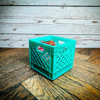 Miniature Crate — 1:6 Scale Record Crate for Mini Brands Vinyl