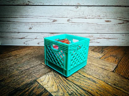 Miniature Crate — 1:6 Scale Record Crate for Mini Brands Vinyl